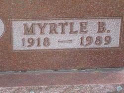 Myrtle Bertha <I>Wickum</I> Davis 
