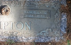 Mamie Marcella <I>Garrett</I> Compton 
