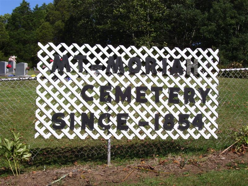 Mount Moriah Baptist Cemetery