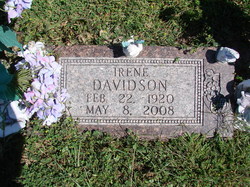 Irene <I>Petersen</I> Davidson 