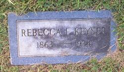 Martha Rebecca <I>Lesley</I> Keyser 