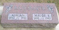 Maude E. <I>Hollenback</I> Rademaker 