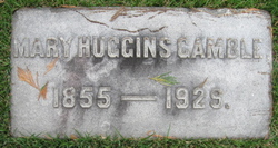 Mary Augusta <I>Huggins</I> Gamble 