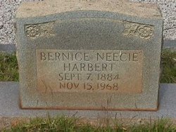 Bernice Neecie Harbert 