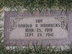 Harold Roger Horrocks 