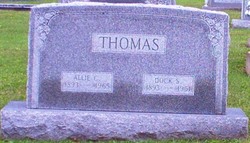 Allie <I>Combs</I> Thomas 