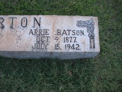 Arrie <I>Batson</I> Barton 