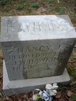 Nancy Jane <I>Rucker</I> Hawkins 