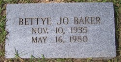 Bettye Jo Baker 
