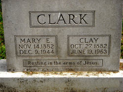 Mary E. <I>Britt</I> Clark 