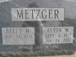 Alvin Wesley Metzger 