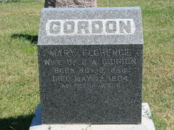 Mary Florence <I>Ludden</I> Gordon 