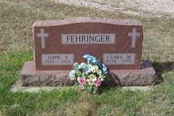 Clara Mary <I>Wemhoff</I> Fehringer 