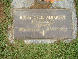 Ricky Cecil Albright 