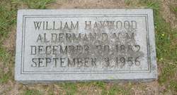 Dr William Haywood Alderman 
