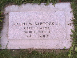 Ralph W Babcock Jr.