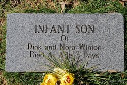 Infant Son Winton 