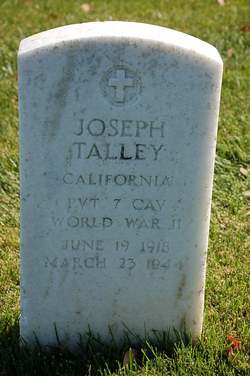 PVT Joseph A. “Joe” Talley 
