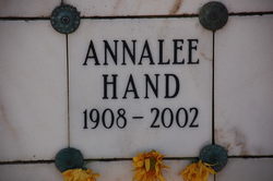 Annalee Evelyn <I>Berry</I> Hand 