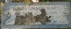 Barbara <I>Connelly</I> Barrett 