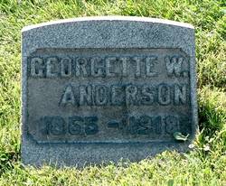 Georgette W. <I>Gore</I> Anderson 