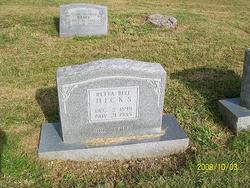 Retta Bell <I>Cox</I> Hicks 