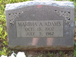 Martha A Adams 