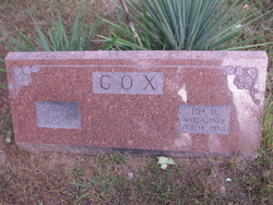 Ida D. <I>Stephens</I> Cox 