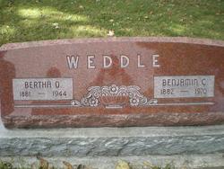 Bertha Olive <I>Nash</I> Weddle 