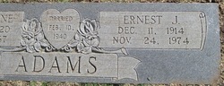 Ernest James Adams 