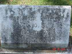 Inez Bessie Wheeler 