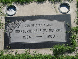 Marjorie <I>Helsley</I> Kearns 