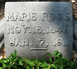 Marie <I>Levy</I> Roos 