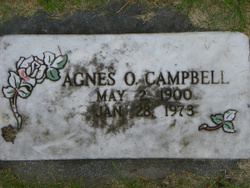 Agnes Flavella <I>Olsen</I> Campbell 