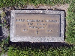 Marie C. <I>Marshall</I> Cornell 