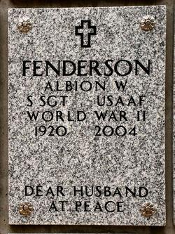 Albion William “Al” Fenderson 