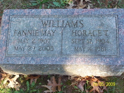 Fannie May <I>Smith</I> Williams 