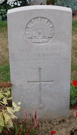 Sergeant Frederick Arthur Buckland 