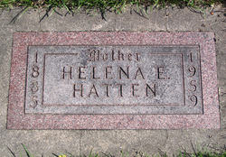Helena Edith <I>Bonges</I> Hatten 