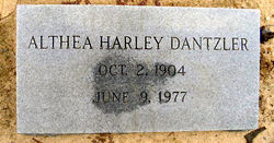 Althea <I>Harley</I> Dantzler 