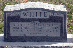 Letitia Ann <I>LeFors</I> White 