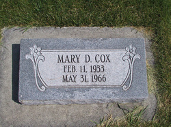 Mary Fae <I>Davis</I> Cox 