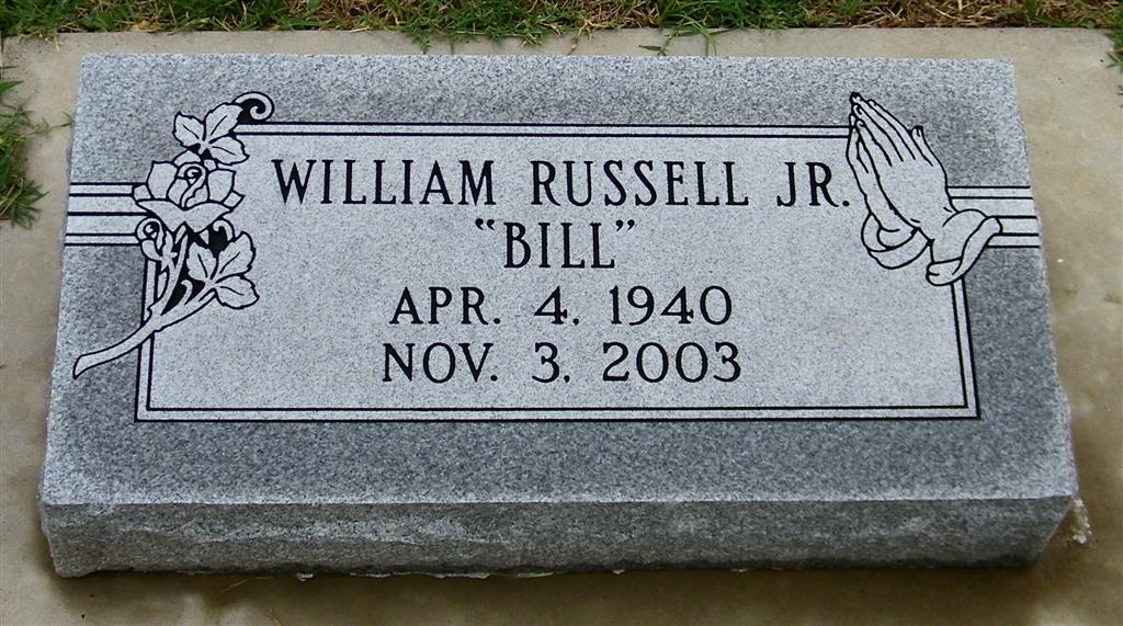bill russell grave