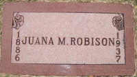Juana Myrtle <I>Adkins</I> Robison 
