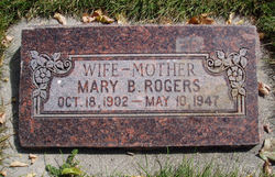 Mary <I>Bakes</I> Rogers 