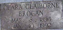 Clara Mae <I>Claiborne</I> Brogan 
