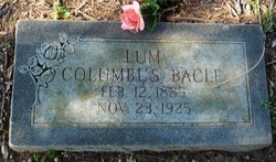 Columbus “Lum” Bacle 