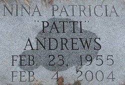 Nina Patricia “Patti” Andrews 
