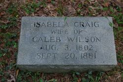 Isabela Craig <I>Craig</I> Wilson 
