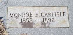 Monroe Edward Carlisle 
